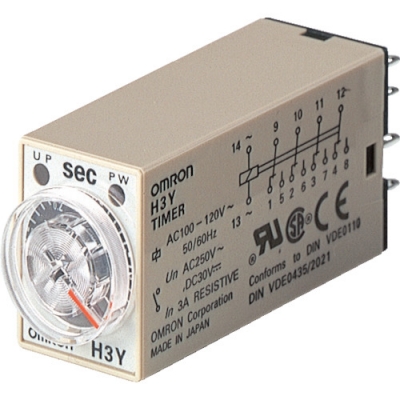 OMRON 歐姆龍 H3Y-2AC100120V-10S計(jì)時(shí)器